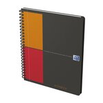 Cahier spirales oxford activebook a5+ 17 x 22 cm - perforé 4 trous- petits carreaux - 160 pages