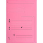 Chemises  dossier 2 rabats préimprimée capacité de 200 feuilles A4, carte 240 x 320 mm, Assortis (paquet 25 unités)