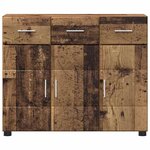 vidaXL Buffet Bois ancien 88 5 x 30 5 x 73 cm Bois d'ingénierie
