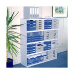 Module De Classement Modulo Office 5 Tiroirs Fermés - Granit - Exacompta
