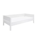 Flexa WHITE Banquette-lit 90 x 200 cm avec dossier Blanc