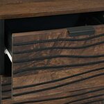 vidaXL Buffet Marron 40 x 33 x 75 cm bois de manguier massif