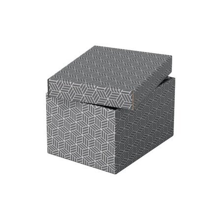 Set de 3 boîtes de rangement & cadeau 200 x255 x150 mm  gris x 10 esselte