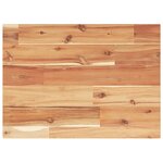vidaXL Étagères flottantes 2 Pièces 60x30x2 cm acacia massif à l'huile
