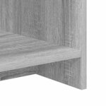 vidaXL Meuble TV Gris Sonoma 102 x 35 x 45 cm Bois d'ingénierie