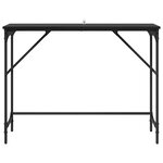 vidaXL Table console Chêne noir 100 x 32 x 75 cm Bois d'ingénierie