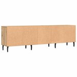 vidaXL Meuble TV chêne artisanal 150x30x44 5 cm bois d'ingénierie