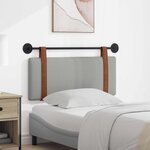 vidaXL Tête de lit suspendue Gris nuage PU antique