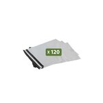 Pack and Move - Lot 120 enveloppes pour expédition - 27 x 30 cm - Fermeture adhésive - Opaques  étanches et indéchirables