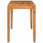 vidaXL Table de salle à manger Marron 110 x 55 x 76 cm