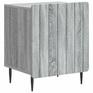 vidaXL Cabinet de chevet Sonoma gris 43 x 34 5 x 52 cm