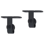 vidaXL Kit mini de porte d'armoire coulissante Acier au carbone 122 cm