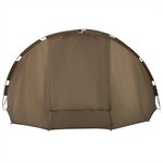 vidaXL Tente de pêche 4 personnes vert olive imperméable