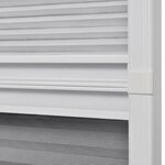 vidaXL Moustiquaire plissée pour fenêtre et store Aluminium 60 x 80 cm