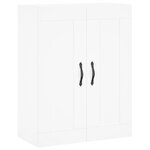 vidaXL Armoire murale blanc 69 5x34x90 cm bois d'ingénierie