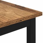 vidaXL Table basse Bois ancien 60 x 60 x 36 cm Bois d'ingénierie