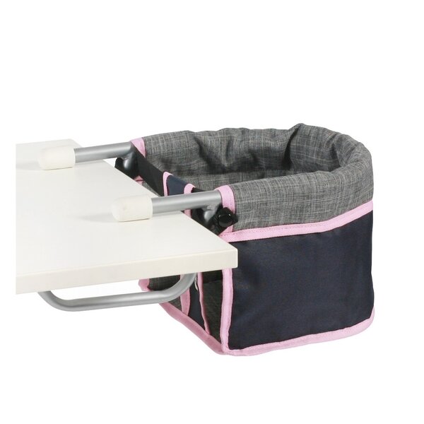 Bayer Chic 2000 735-26 - Siège de table de poupée  Mélange anthracite - bleu foncé - rose