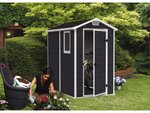 KETER Abri de jardin en résine Premium 46S - Anthracite