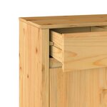 Buffet vidaXL "DRAMMEN" 79x43x75 5 cm en bois massif de pin