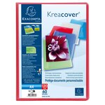 Protège-documents PP Semi Rigide Kreacover® Chromaline 120 vues A4 Aléatoires EXACOMPTA