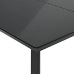 vidaXL Ensemble à manger de jardin 5 Pièces et coussins marron poly rotin