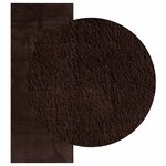 vidaXL Tapis de surface HUARTE Marron 200 x 80 cm Polyester