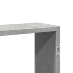 vidaXL Étagère murale gris béton 99x15x60 cm bois d'ingénierie