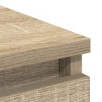 vidaXL Buffet chêne sonoma 100x35x99 cm bois d'ingénierie