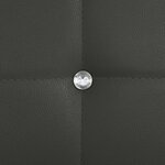 vidaXL Chaises à manger lot de 6 gris similicuir