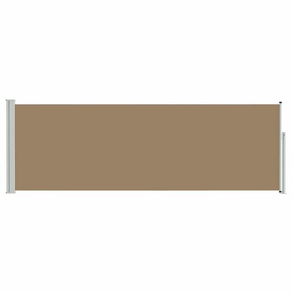 vidaXL Store latéral rétractable Rectangulaire 500 x 100 cm Polyester