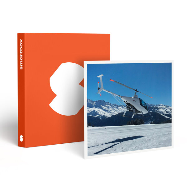 SMARTBOX - Coffret Cadeau Vol en hélicoptère de 30 min au-dessus des Saisies -  Sport & Aventure