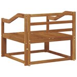 vidaXL Sofa de milieu extérieur Naturel