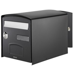 Boîte aux lettres DOME Double Face normalisée - Noir 9005 - Decayeux