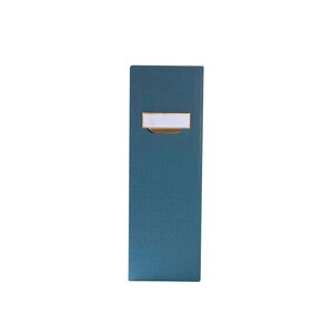 Porte-revues Officebyme Dos 100mm - Bleu Canard - Exacompta