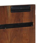 vidaXL Tête de lit multicolore 160 cm bois massif récupération