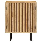 vidaXL Buffet avec 2 portes 55x35x70 cm bois massif de manguier