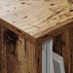 vidaXL Étagère à magazines Bois ancien 68 5 x 30 x 45 cm