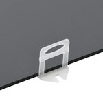 vidaXL Clips de nivellement de carreaux 1000 Pièces 1 mm