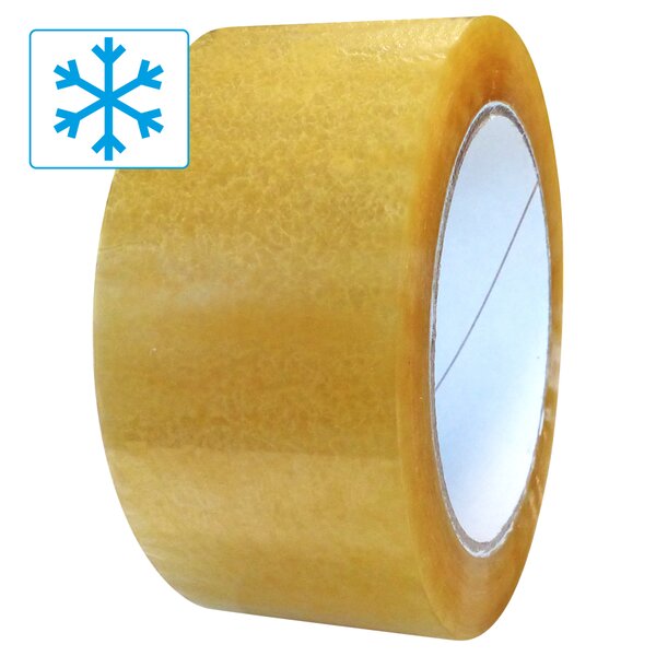 Ruban adhésif polypropylène grand froid – (6 rouleaux) 48 mm x 100 m transparent – Bulteau Systems