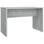 vidaXL Tabouret de toilette Sonoma gris 70x35x45 cm Bois d'ingénierie