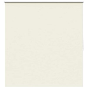 vidaXL Store enrouleur occultant 164 4 x 175 cm largeur du tissu 160 cm blanc cassé