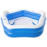 Bestway piscine pour enfants bleu 213 x 207 x 69 cm 54153