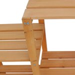 vidaXL Support de jardinière 97 x 31 x 87 cm