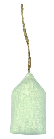 Suspension de Noel en coton Maison 8x4,5x2 cm - MegaCrea DIY