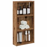 vidaXL Armoire murale de salle de bain Bois ancien 30 x 10 x 60 5 cm