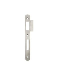 THIRARD - Gâche pour serrure à encastrer brut à bouts ronds traine 1.2cm hauteur 170mm - THIRARD