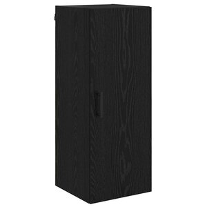 vidaXL Meuble mural Chêne noir 34 5 x 34 x 90 cm Bois d'ingénierie