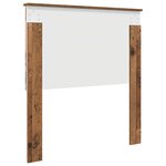 vidaXL Tête de lit Bois Ancien 90 cm Bois d'ingénierie