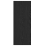 vidaXL Bibliothèque Chêne noir 40 x 30 x 77 cm Bois d'ingénierie