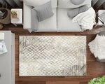 Tapis de salon BORROW 120 x 180 cm - Gris